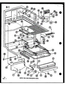 Center Mullion / Evaporator Parts (Tsc-18E-C / P74568-2Wc) (Tsc-18E / P74568-2W) (Tsc-18E-L / P74568-2Wl) (Tsc-18E-A / P74568-2Wa) (Tsc-18E-G / P74568-2Wg) (Tsc-18E / P74568-3W) (Tsc-18E-G / P74568-3Wg) (Tsc-18E-A / P74568-3Wa) (Tsc-18E-C / P74568-3Wc) (Tsc-18E-L / P74568-3Wl) parts for Amana Top-Mount Refrigerator TSC-18E-A-P74568-2WA from AppliancePartsPros.com