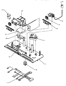 Control Assembly parts for Amana Top-Mount Refrigerator TSI18A3W-P1182107WW from AppliancePartsPros.com