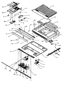Divider Block parts for Amana Top-Mount Refrigerator TSI18A5-P1188201W from AppliancePartsPros.com