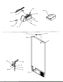 Control Assembly parts for Amana Top-Mount Refrigerator TSI18A5-P1188201W from AppliancePartsPros.com