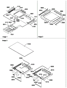 Shelving And Crisper Assemblies parts for Amana Top-Mount Refrigerator TSI22VE-P1306602WE from AppliancePartsPros.com