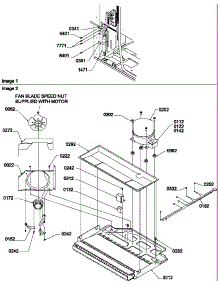 Machine Compartment parts for Amana Top-Mount Refrigerator TSI22VE-P1306602WE from AppliancePartsPros.com