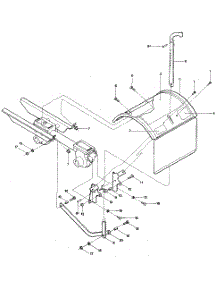 Tine Hood, Depth Regulator, And Drag Bar parts for Troy-Bilt Rear-Tine Tiller TUFFY SERIAL #XD0100 & UP from AppliancePartsPros.com