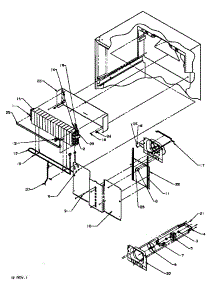 Heater Exchange Assembly parts for Amana Top-Mount Refrigerator TV18R3L-P1181713WL from AppliancePartsPros.com