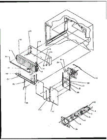 Evaporator Assembly parts for Amana Top-Mount Refrigerator TV18S3L-P1194901W from AppliancePartsPros.com