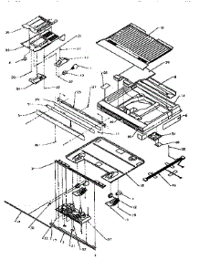 Divider Block parts for Amana Top-Mount Refrigerator TV18S3L-P1194901W from AppliancePartsPros.com