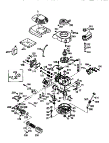 Engine Tvs115-57905D (71,143) parts for Tecumseh Lawn & Garden Engine TVS115-57905D from AppliancePartsPros.com