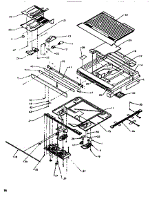 Divider Block parts for Amana Top-Mount Refrigerator TW518SL-P1180801W from AppliancePartsPros.com