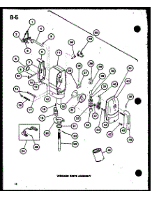 Wringer Drive Assembly parts for Amana Washer TWA-200/P75753-1W from AppliancePartsPros.com
