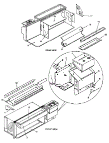 Non Functional parts for Icp Heating Cooling Combined Unit TWA07A00STC from AppliancePartsPros.com