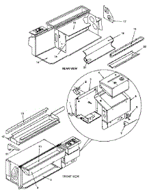 Non Functional parts for Icp Heating Cooling Combined Unit TWA09K00STC from AppliancePartsPros.com