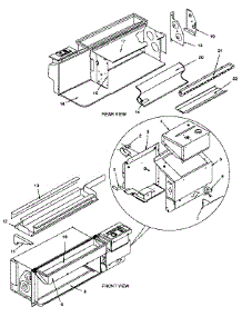 Non Functional parts for Icp Heating Cooling Combined Unit TWB07A00STA from AppliancePartsPros.com