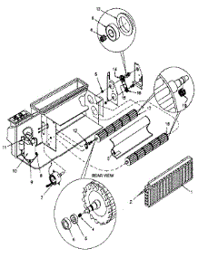 Functional parts for Icp Heating Cooling Combined Unit TWB07R00STA from AppliancePartsPros.com