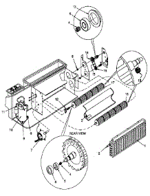 Functional parts for Icp Heating Cooling Combined Unit TWB09K00STA from AppliancePartsPros.com