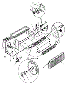 Functional parts for Icp Heating Cooling Combined Unit TWB12R00STA from AppliancePartsPros.com