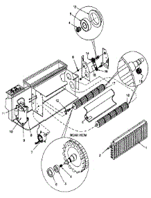 Functional parts for Icp Heating Cooling Combined Unit TWB15K00STA from AppliancePartsPros.com