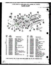 Compressor Compartment Parts (Tx22j / P7739049w) (Txi22j / P7739050w) parts for Amana Top-Mount Refrigerator TX18J-P7739041W from AppliancePartsPros.com
