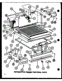 Refrigerator Freezer Functional Parts (Tx20j / P7739045w) (Tx20j / P7739046w) (Txi20j / P7739047w) (Txi20j / P7739048w) parts for Amana Top-Mount Refrigerator TX18J-P7739042W from AppliancePartsPros.com