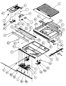 Divider Block parts for Amana Top-Mount Refrigerator TX18R-P1158404W from AppliancePartsPros.com