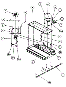 Panasonic Compressor parts for Amana Top-Mount Refrigerator TX18R-P1158404W from AppliancePartsPros.com