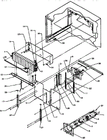 Evaporator Area parts for Amana Top-Mount Refrigerator TX18R-P1158408W from AppliancePartsPros.com