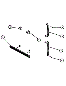 Bhkt Kit parts for Amana Top-Mount Refrigerator TX18R-P1158408W from AppliancePartsPros.com