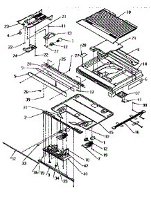 Divider Block parts for Amana Top-Mount Refrigerator TX18R-P1158412W from AppliancePartsPros.com