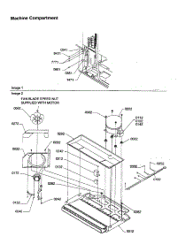 Machine Compartment parts for Amana Top-Mount Refrigerator TX18VE-P1301702WE from AppliancePartsPros.com