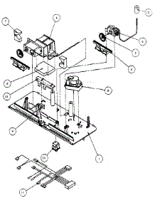 Control Assembly parts for Amana Top-Mount Refrigerator TX19R-P1158502W from AppliancePartsPros.com