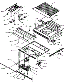 Divider Block parts for Amana Top-Mount Refrigerator TX19R-P1158504W from AppliancePartsPros.com