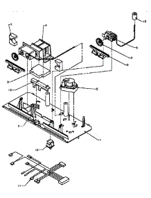 Control Panel parts for Amana Top-Mount Refrigerator TX19R-P1158504W from AppliancePartsPros.com