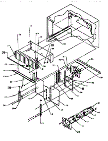 Evaporator Area parts for Amana Top-Mount Refrigerator TX19R2-P1158506W from AppliancePartsPros.com