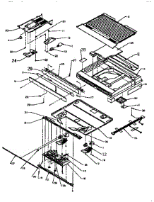 Divider Block parts for Amana Top-Mount Refrigerator TX19R2-P1158506W from AppliancePartsPros.com