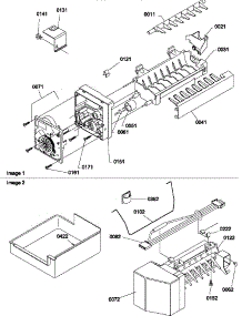 Ice Maker Assembly Parts parts for Amana Top-Mount Refrigerator TX19V2L-P1315801WL from AppliancePartsPros.com