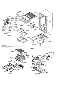 Interior / Drain Block / Control Assy. parts for Amana Top-Mount Refrigerator TX19V2W-P1306303WW from AppliancePartsPros.com