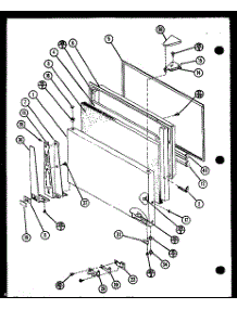 (Tx20n / P1106208w) (Tx20n / P1106209w) (Txi20n / P1106218w) (Txi20n / P1106219w) (Tx20nb / P1106231w) (Tx20nb / P1106232w) parts for Amana Top-Mount Refrigerator TX20N-P1106208W from AppliancePartsPros.com