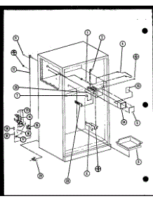 (Txi18n / P1106216w) (Txi18n / P1106217w) parts for Amana Top-Mount Refrigerator TX20N-P1106209W from AppliancePartsPros.com