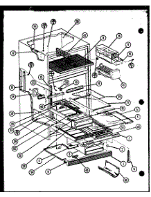 (Tx20n / P1106208w) (Tx20n / P1106209w) (Txi20n / P1106218w) (Txi20n / P1106219w) (Tx20nb / P1106231w) (Tx20nb / P1106232w) parts for Amana Top-Mount Refrigerator TX20N-P1106209W from AppliancePartsPros.com