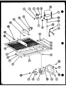 (Tx20n / P1106208w) (Tx20n / P1106209w) (Txi20n / P1106218w) (Txi20n / P1106219w) (Tx20nb / P1106231w) (Tx20nb / P1106232w) parts for Amana Top-Mount Refrigerator TX20NB-P1106232W from AppliancePartsPros.com