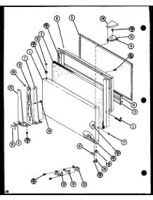 (Tx22n / P1106210w) parts for Amana Top-Mount Refrigerator TX20NB-P1106232W from AppliancePartsPros.com