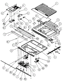Divider Block parts for Amana Top-Mount Refrigerator TX21R-P1157603W from AppliancePartsPros.com