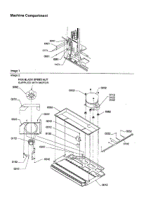 Machine Compartment parts for Amana Top-Mount Refrigerator TX21VE-P1301804WE from AppliancePartsPros.com