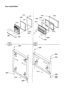 Door Assemblies parts for Amana Top-Mount Refrigerator TX21VE-P1301804WE from AppliancePartsPros.com