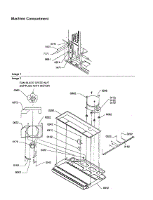 Machine Compartment parts for Amana Top-Mount Refrigerator TX21VW-P1301804WW from AppliancePartsPros.com