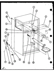 (Txi20k / P7803207w) (Txi20k / P7803208w) (Txi20k / P7803241w) (Txi20k / P7803242w) parts for Amana Top-Mount Refrigerator TX22K-P7803209W from AppliancePartsPros.com
