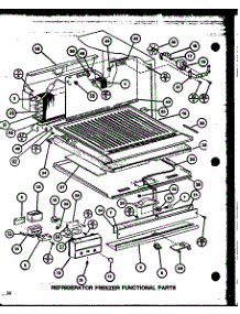 Refrigerator Freezer Functional Parts (Tx20m / P7858508w) (Tx20m / P7858509w) (Txi20m / P7858518w) (Txi20m / P7858519w) (Tx20mb / P7858532w) (Tx20mb / P7858533w) parts for Amana Top-Mount Refrigerator TX22M-P7858510W from AppliancePartsPros.com