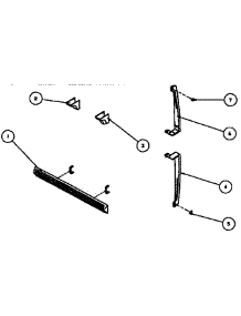 Accessory Kit Parts parts for Amana Top-Mount Refrigerator TX22R-P1157704W from AppliancePartsPros.com