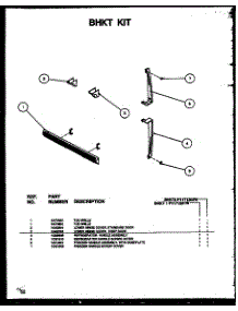 Handles / Grille parts for Amana Top-Mount Refrigerator TX22RL-P1157704WL from AppliancePartsPros.com