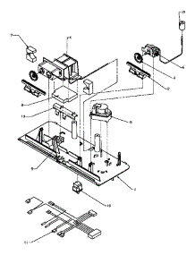 Control Assembly parts for Amana Top-Mount Refrigerator TX25R4W-P1175402WW from AppliancePartsPros.com
