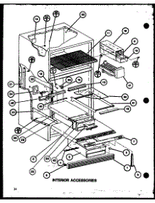 Interior Accessories (Tx22j / P7739049w) (Txi22j / P7739050w) parts for Amana Top-Mount Refrigerator TXI18J-P7739043W from AppliancePartsPros.com